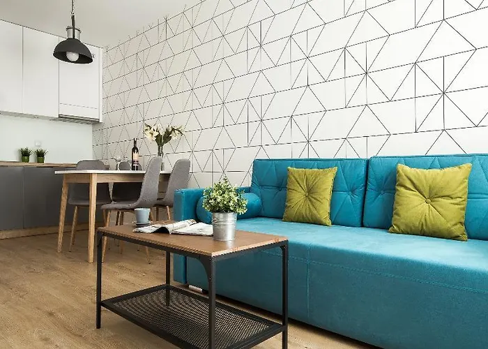 Lägenhet Apartament Em Klimatyzacja&Parking *