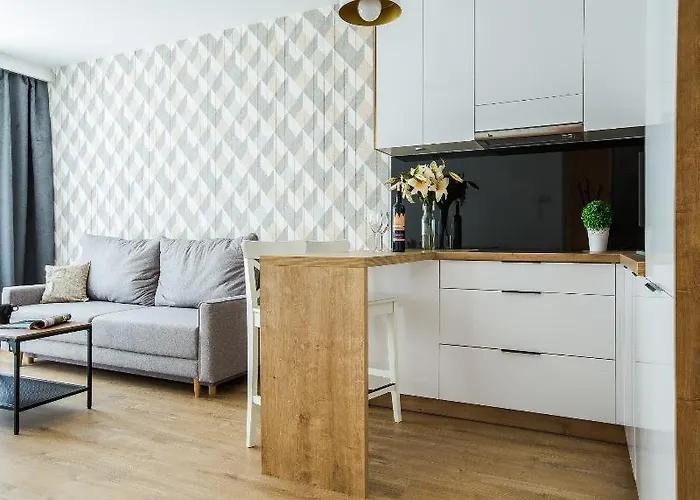 Lägenhet Apartament Em Klimatyzacja&Parking