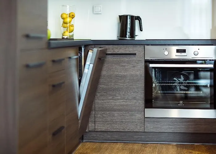 Lägenhet Apartament Em Klimatyzacja&Parking