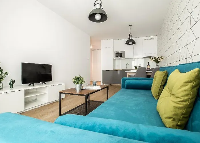 Lägenhet Apartament Em Klimatyzacja&Parking *